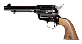 Peacemaker 1884 SAA .45 Six Shots 4.75inch Gas Revolver Full Wood & Metal by Tanaka